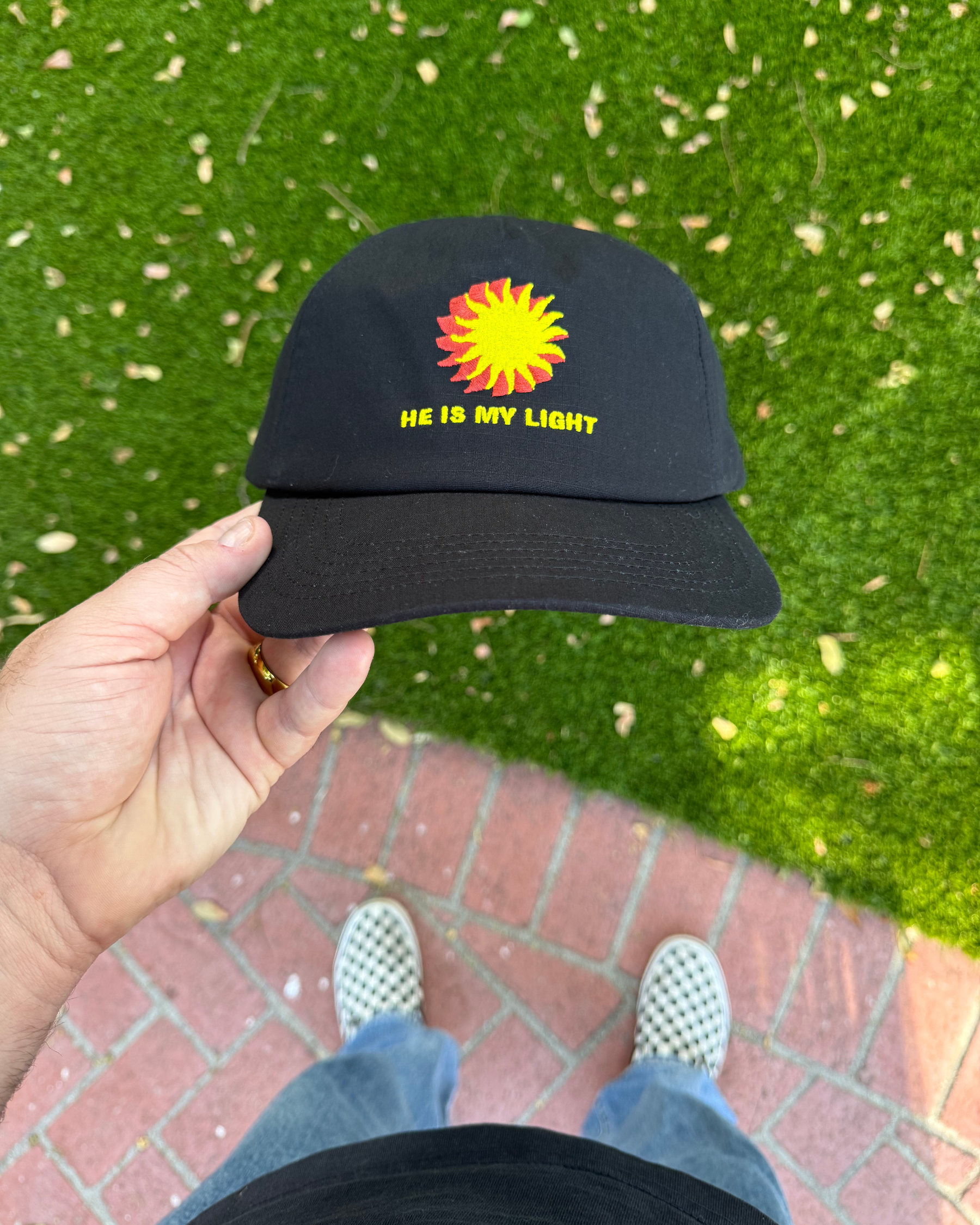 He Is My Light Snapback
