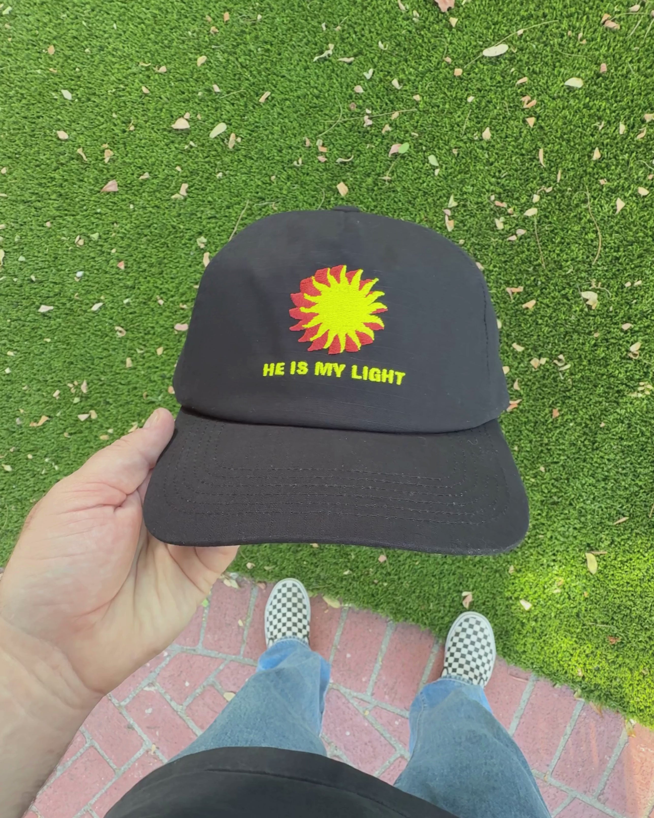 He Is My Light Snapback